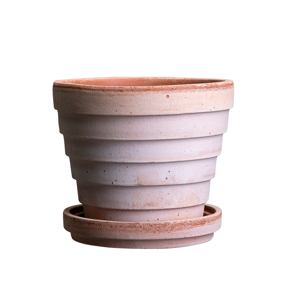 Bergs Potter | Planet | Rosa Pot & Saucer