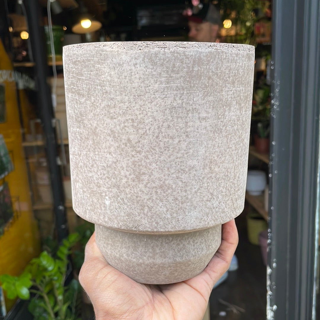 A Bergs Potter Hoff Grey Pot from Urban Tropicana’s plant shop in Chiswick London