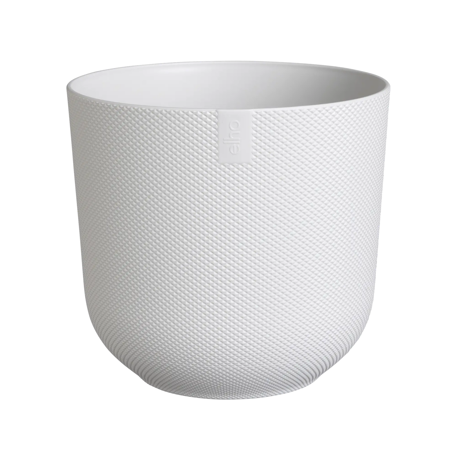 An Elho Jazz Round Silky white coloured pot2