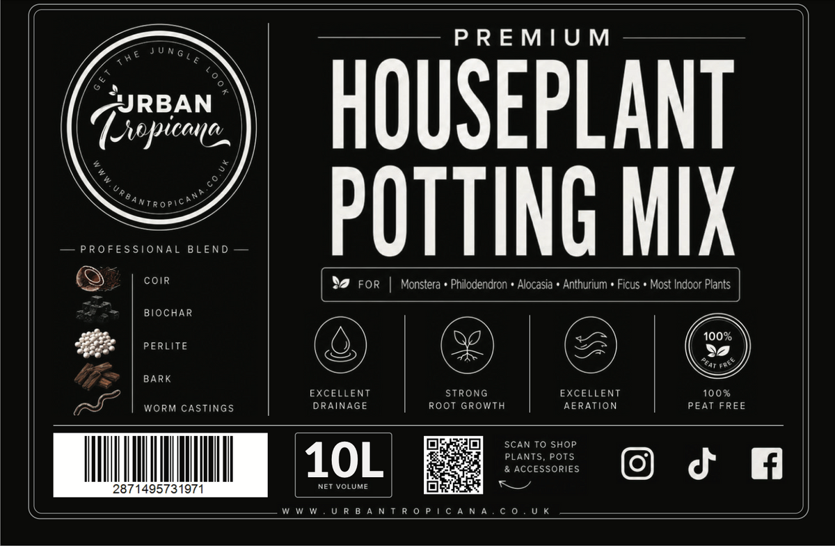 Premium Houseplant Potting Mix | Peat Free | 10L