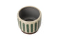 NEW Collectors Indoor Pot 10cm Green Stripe