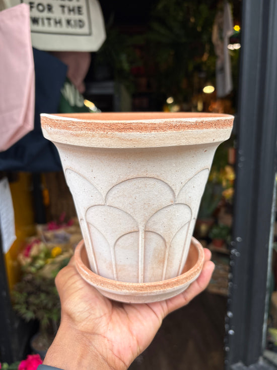 Bergs Potter | Fleur | Rosa Pot & Saucer