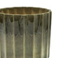 Lugano Scalloped Reactive Planter | Green | 13cm