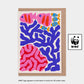 Coral and Fish WWF Greetings Card