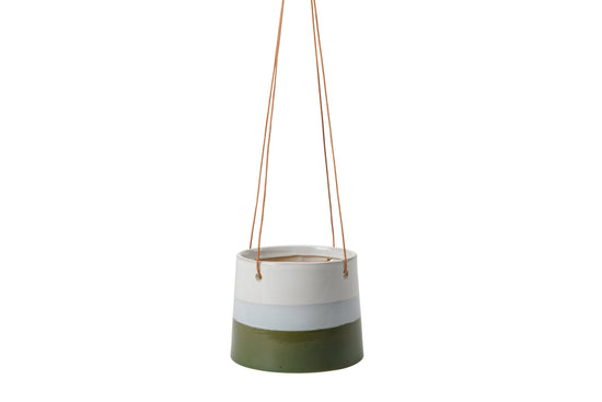 Blue and Green Hanging Pot | 9.5cm