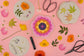 Flower Shaped Press - Pinks & Yellows