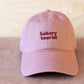 Bakery Tourist - Cotton Baseball Cap - Dusty Rose