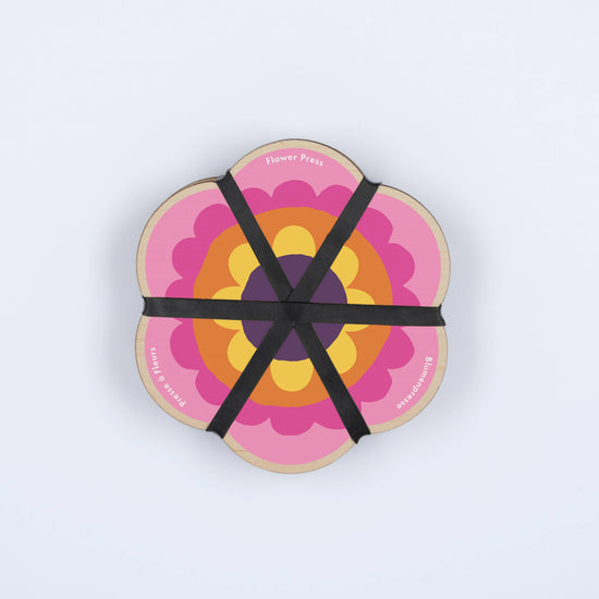 Flower Shaped Press - Pinks & Yellows