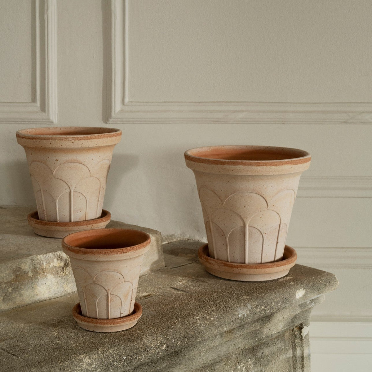 Bergs Potter | Fleur | Rosa Pot &amp; Saucer