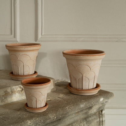 Bergs Potter | Fleur | Rosa Pot &amp; Saucer