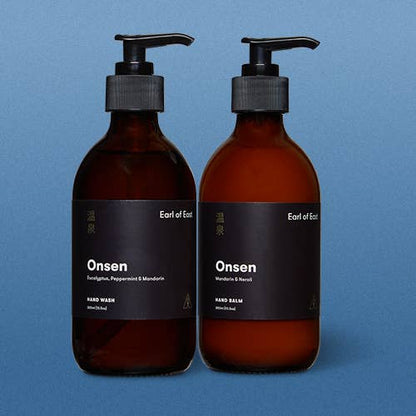 300ml hand wash from East of Eden. Onsen scent with peppermint, eucalyptus, mandarin. 