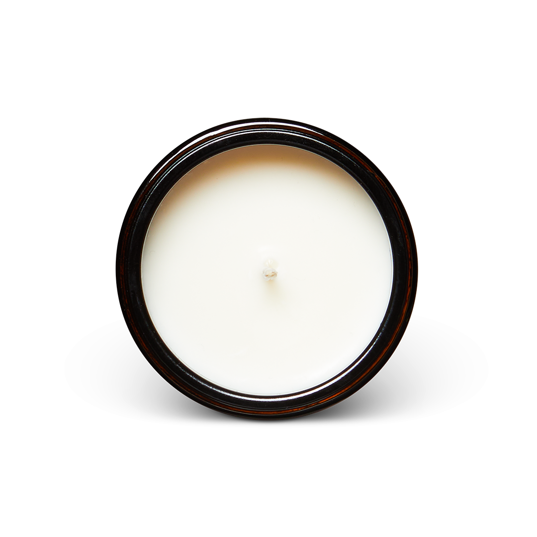 Soy wax candle from East of Eden. Hand Poured in London. Strand scent with mandarin rind, seaweed, birch wood, bay leaf. 