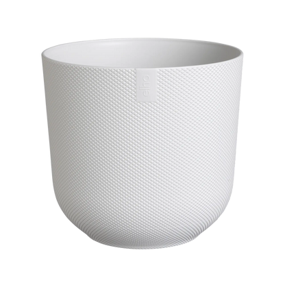 An Elho Jazz Round Silky white coloured pot2