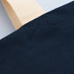 Canvas Tote Bag with ‘Emergency Snacks’ Text on a Blue Background