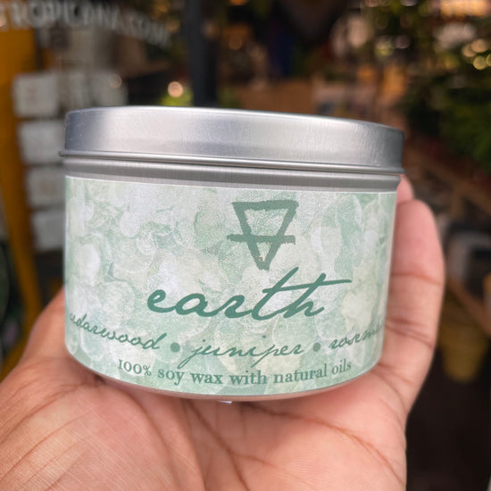 The Masked Garden - Earth | 5 Elements Soy Wax Candle (200g)