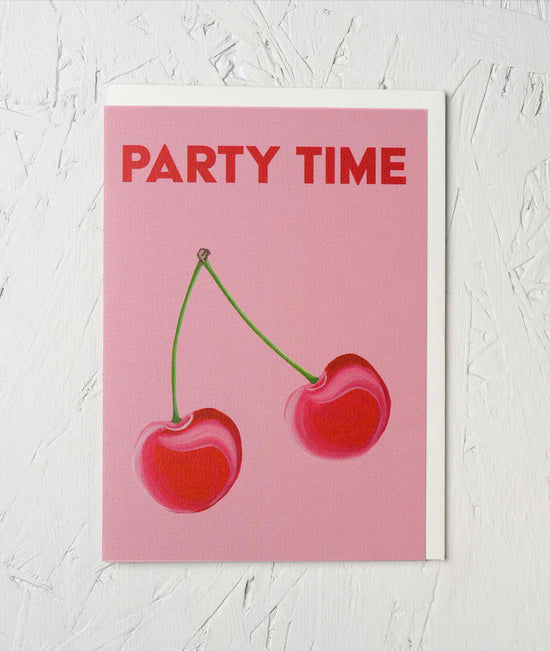 Greeting Card - ‘Party Time’ by Stengun Drawings