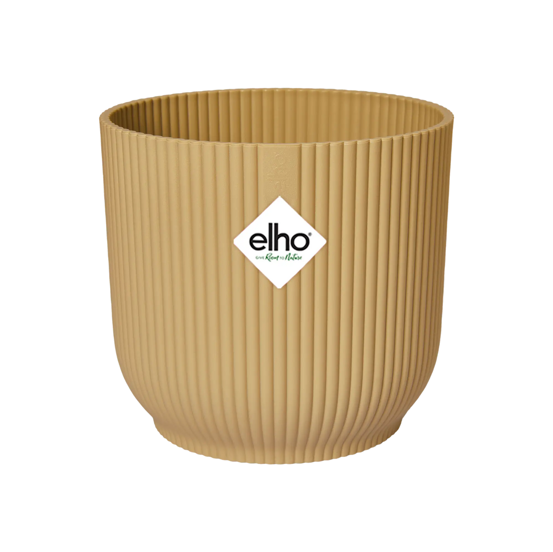 Elho | Vibes Fold Round | Butter Yellow