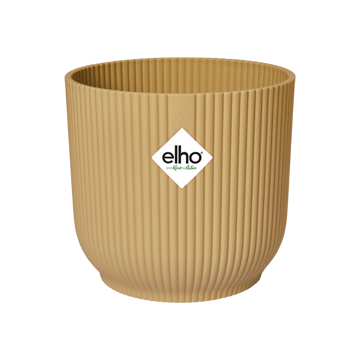 Elho | Vibes Fold Round | Butter Yellow