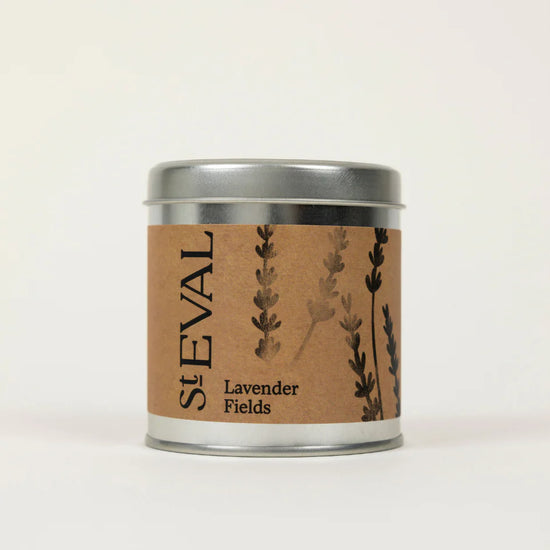 Lavender Fields Scented Tin Candle | St. Eval