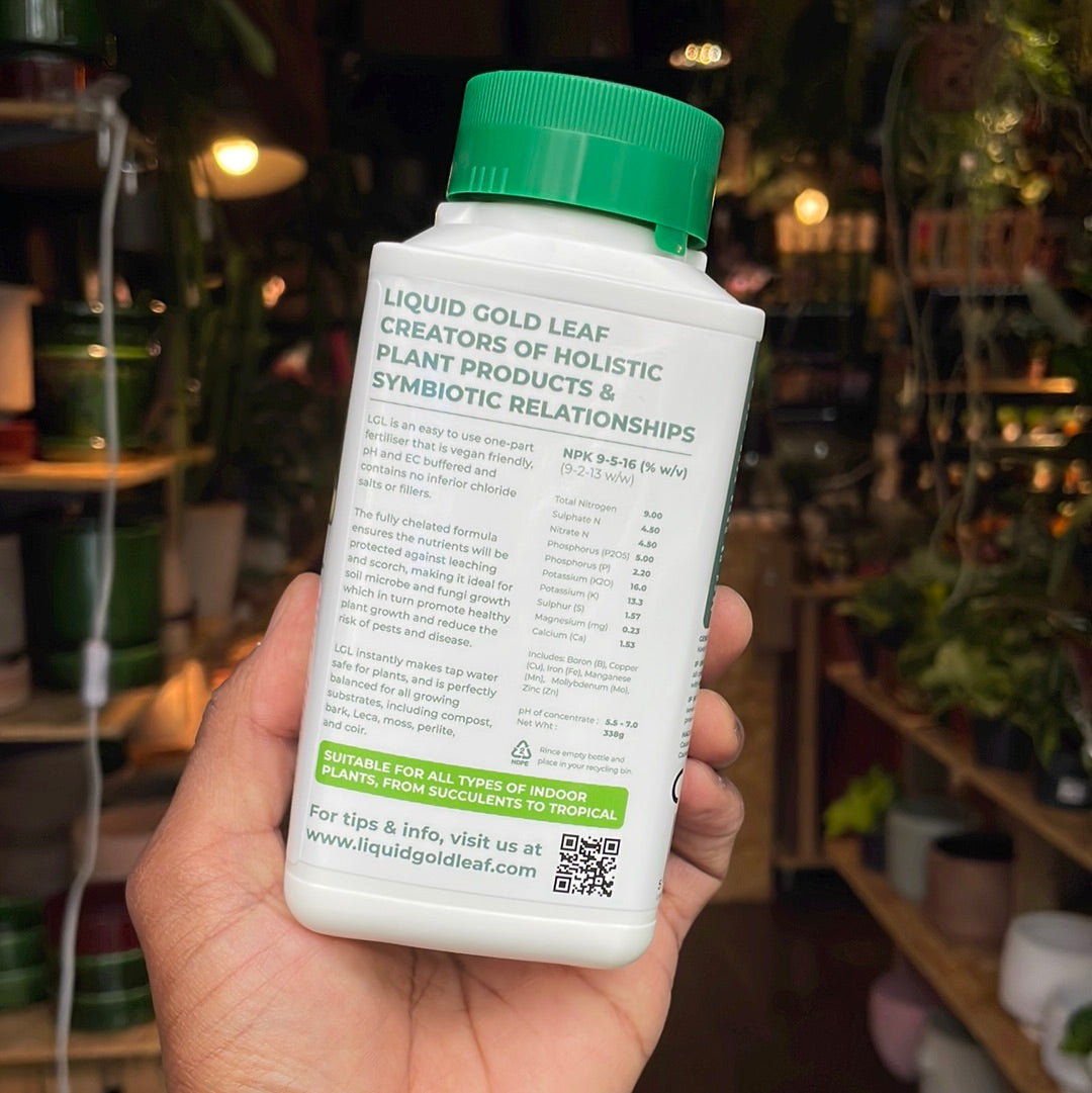 liquid gold leaf plant fertilizer Liquid Gold Leaf - Feed & Care - Plant Shop