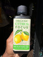 Bottle of “Organic Citrus Focus” in Urban Tropicana&