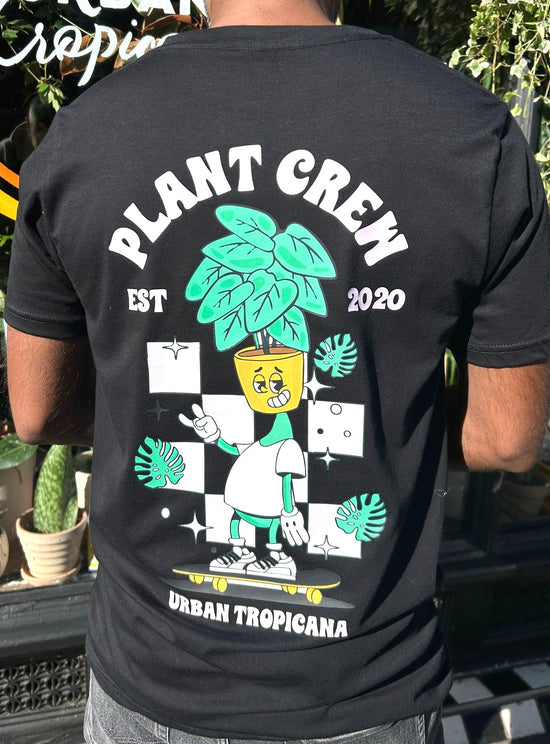 Black t-shirt with &