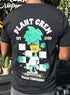 Black t-shirt with &