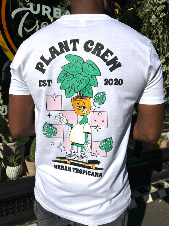 White t-shirt with &