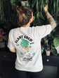 White t-shirt with &