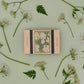Pocket flower press that is a perfect size to press and dry flowers on the go. Vintage style botanical print. Strong elastic bands, 5 sheets of corrugated card and 8 sheets of sugar paper to ensure good pressing. 