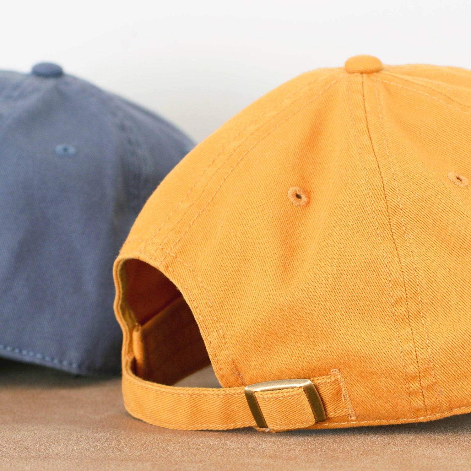 Cotton Baseball Cap with ‘Sunshine Appreciation Society’ text on a Neutral Background