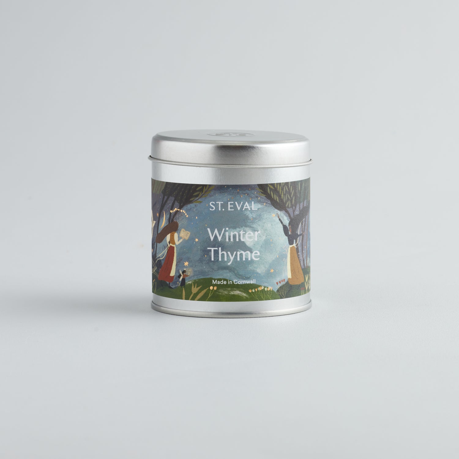 Winter Thyme Christmas Scented Tin Candle