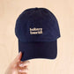 Bakery Tourist - Cotton Baseball Cap - Navy Blue