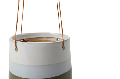 Blue and Green Hanging Pot | 9.5cm
