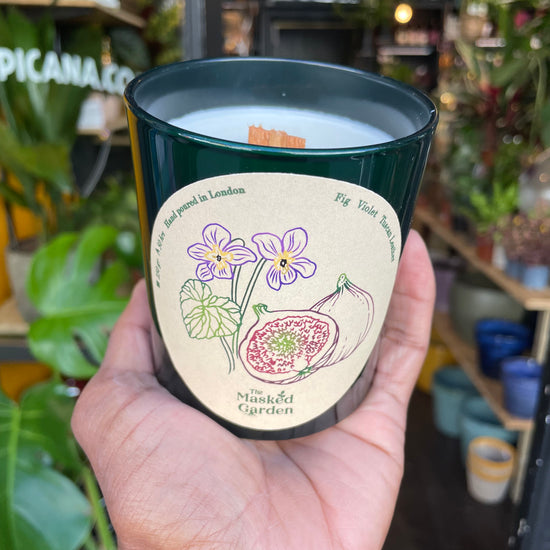The Masked Garden - Fig | Soy Wax Candle (250g)